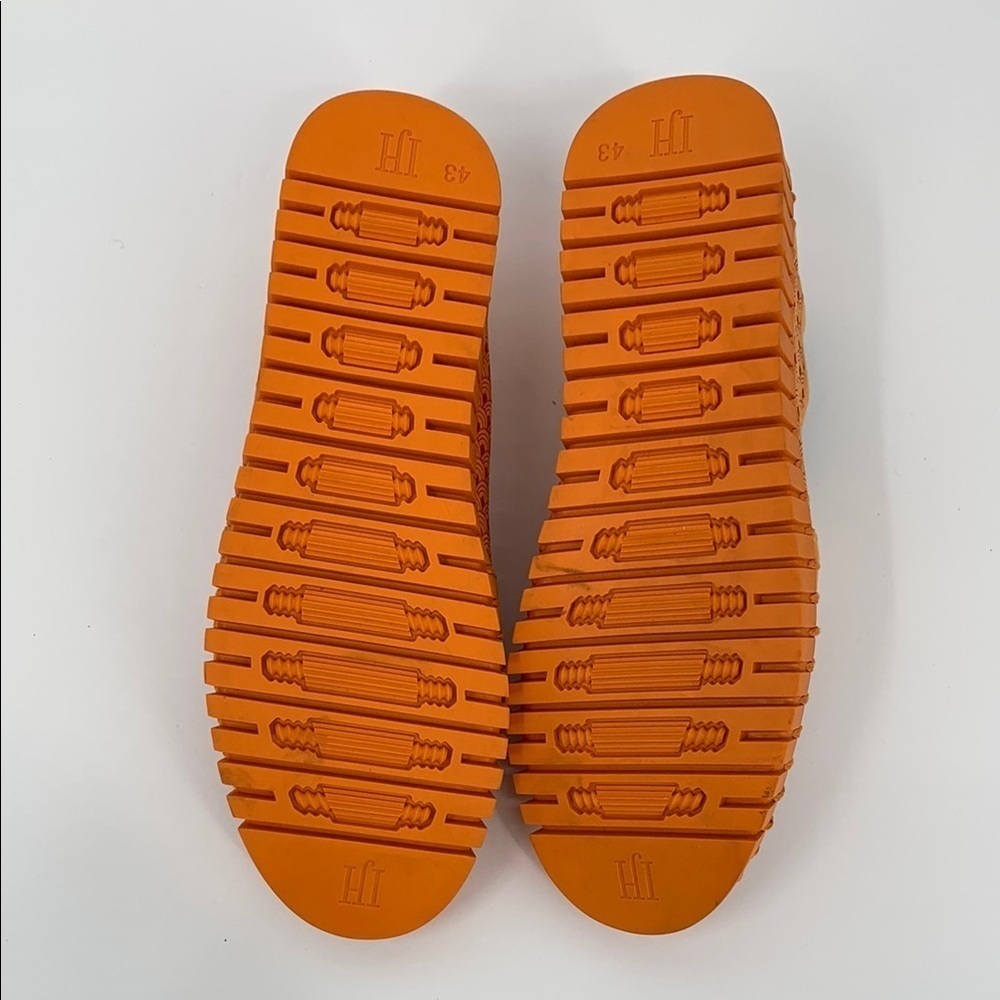 Ilse Jacobsen Tulip slip-on women flat sneaker shoe perforated orange 43 12 - Picture 6 of 7